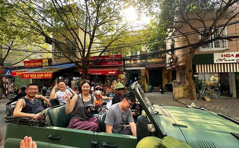Hanoi Army Jeep Tour with Cultural Insights and Local Cuisine