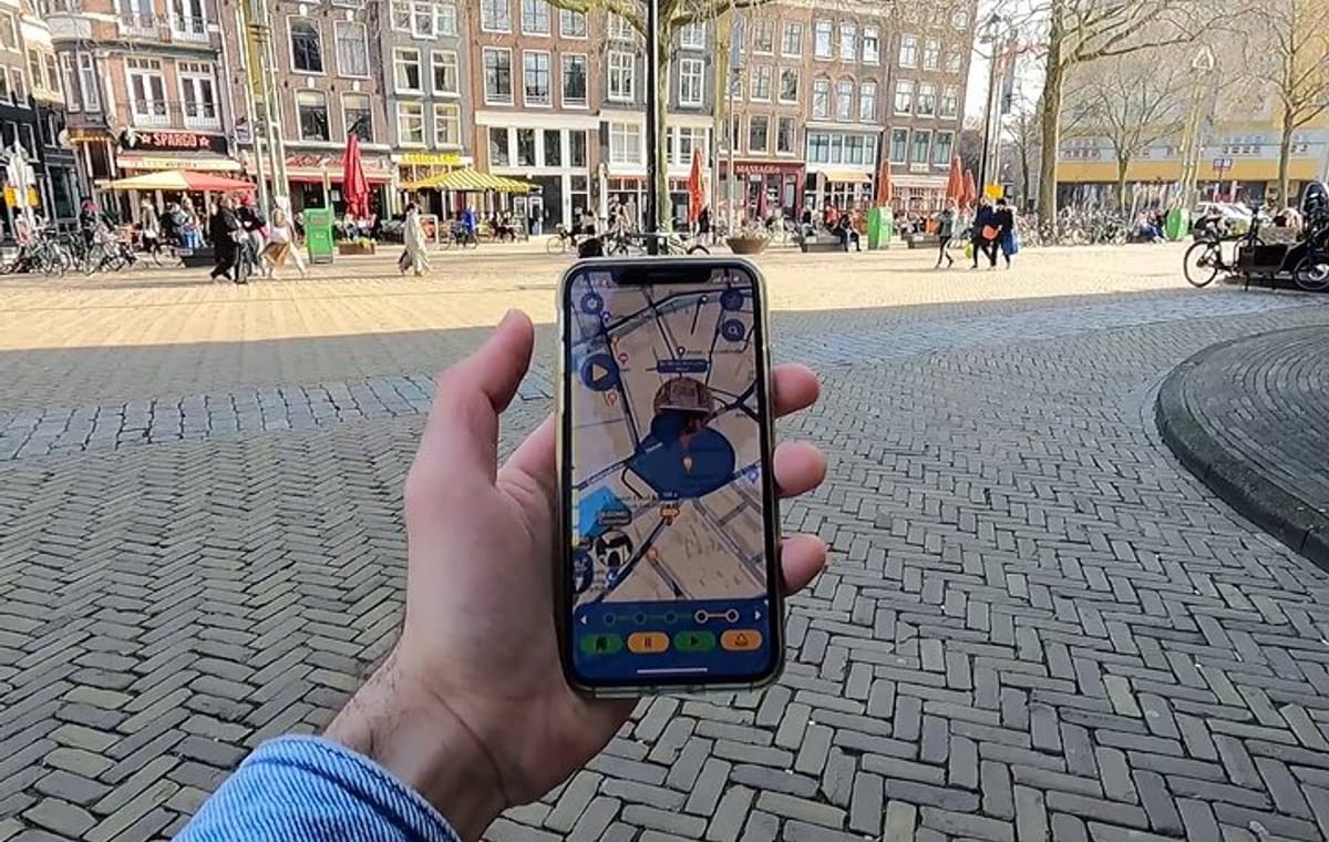 Amsterdam Smartphone App Self-Guided GPS Walking Tour