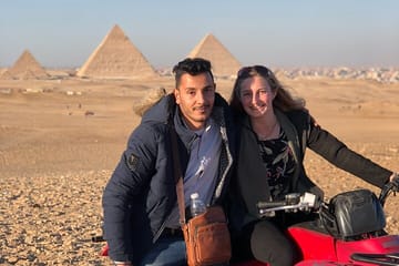 Quad Bike Trip At Desert of Giza Pyramids With Transfers and Drinks