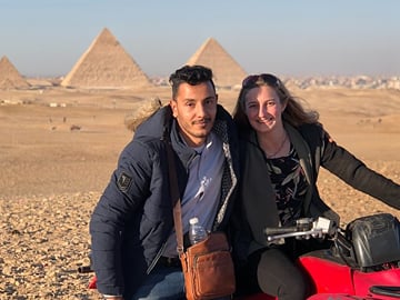 Quad Bike Trip At Desert of Giza Pyramids With Transfers and Drinks