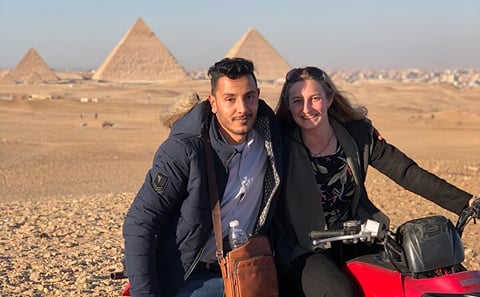 Quad Bike Trip At Desert of Giza Pyramids With Transfers and Drinks