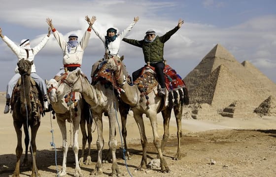 Half Day Tour to Giza Pyramids with Camel Ride & Lunch