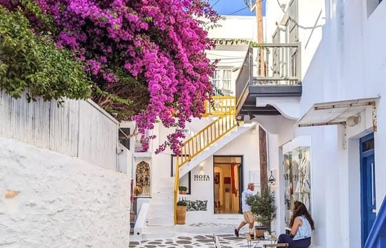 Small Group Mykonos Walk with Cruise terminal pick up