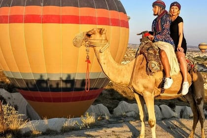 Cappadocia Camel Ride Experience Sunset & Sunrise & Daytime