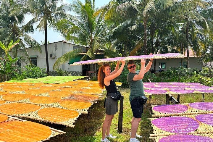 Chin Cua noodle factory, Can Tho, Mekong Delta