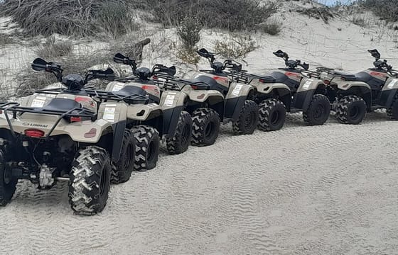 Table Mountain and Atlantis Dunes quad bike private tour