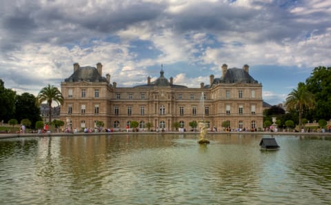 Leisurely Stroll Through the Luxembourg Garden in Paris