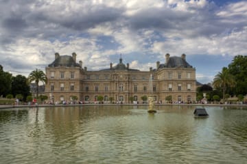 Leisurely Stroll Through the Luxembourg Garden in Paris