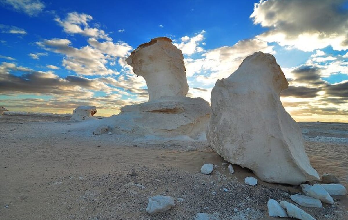 2Days 1 Night Black & White Desert tour From Cairo