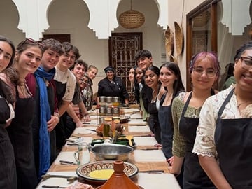 Private Cooking Class in Marrakech with Souk Market Shopping Tour