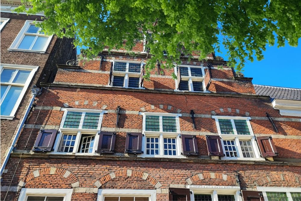 Beestenmarkt along the route of the urban exploration game City Detective in Delft.