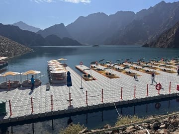 Hatta City Tour Dam Hills Park Mountains Kayak Pvt 1-6 person