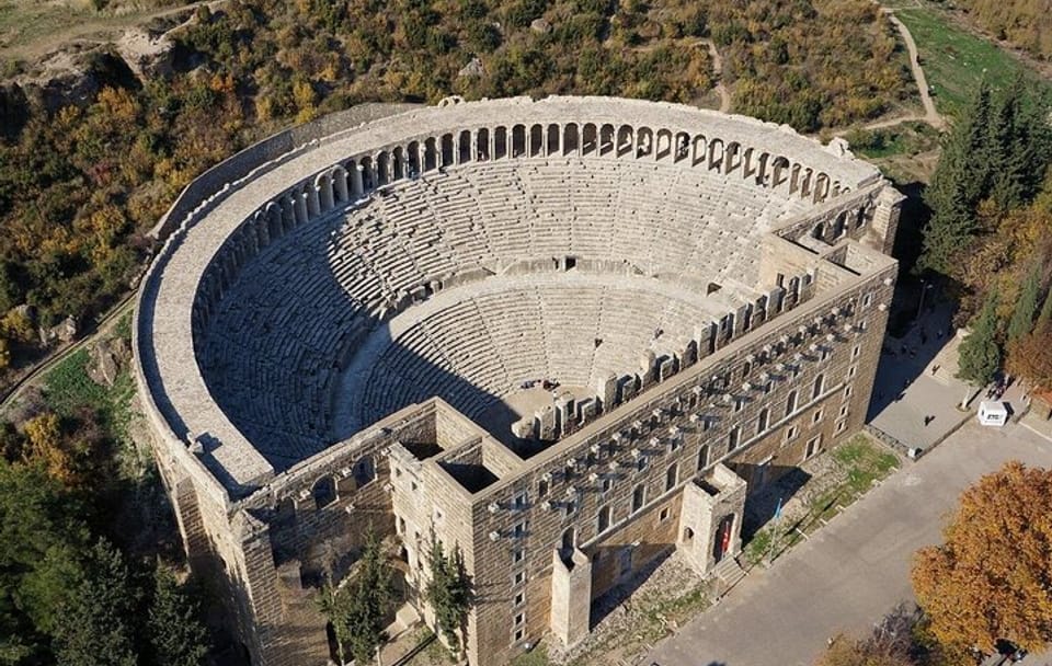 Aspendos, Side and Manavgat Waterfalls Tour from Alanya