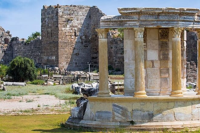 Perge Aspendos Side Ancient City and Manavgat Waterfall Tour 4