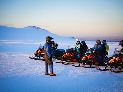 Snowmobile on Langjökull Glacier - Meet us in Husafell, photo 6