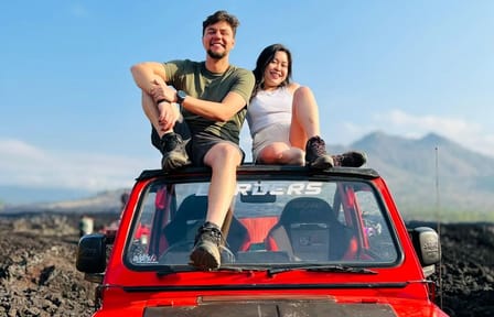 Sunrise Jeep Adventure at Mount Batur with Hot Springs