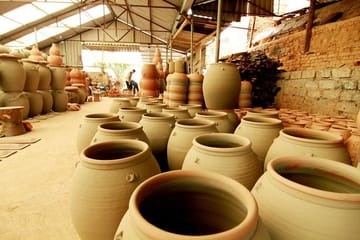 Full Day Tour of Pottery and Silk Villages near Hanoi