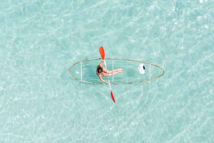 Transparent Kayak Adventure and Drone Experience in Zanzibar 2