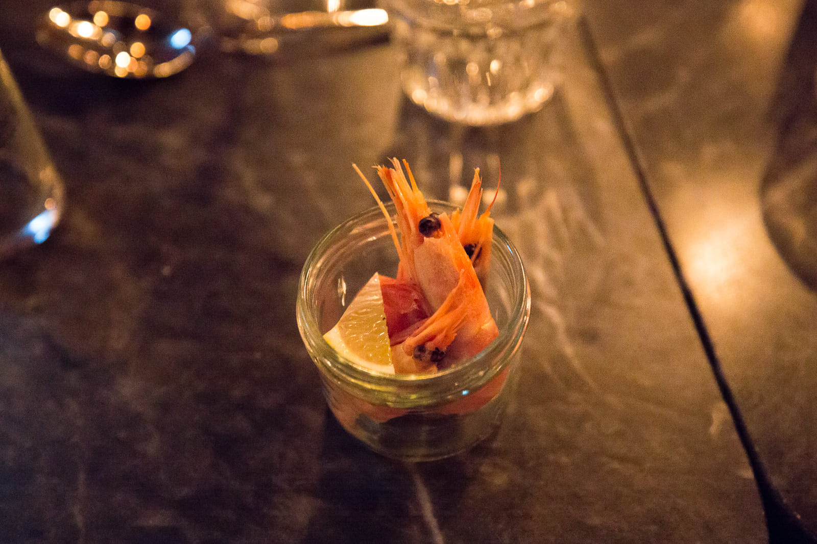 Bryggjan Brugghus food samples