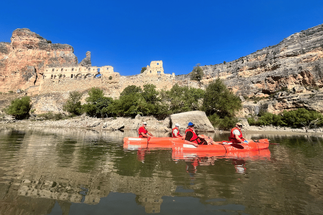 Kayaking in River Duraton Segovia 5