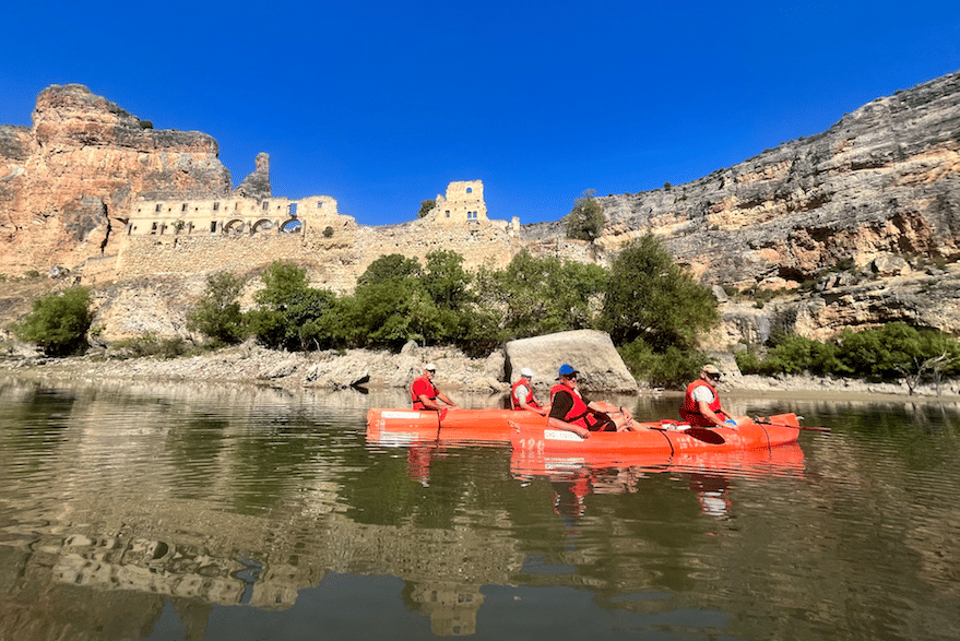 Kayaking in River Duraton Segovia 5