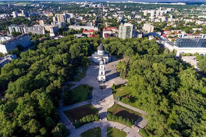 Chisinau is known as the greenest capital in Europe