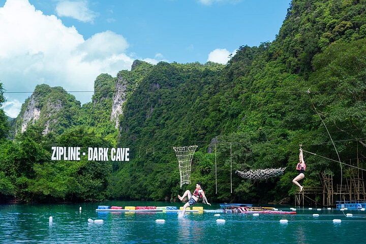 Guided Paradise Cave & Dark Cave Adventure Tour in Dong Hoi