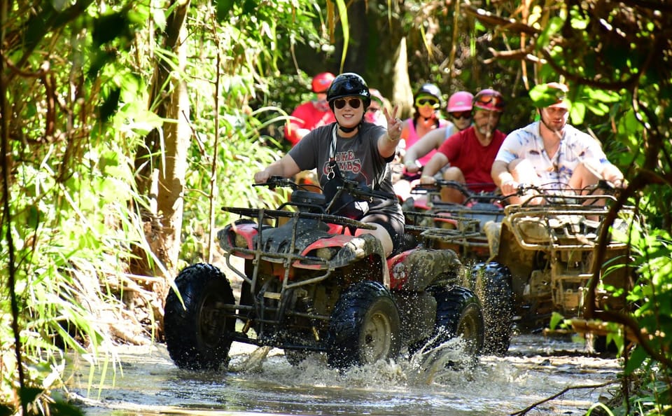 ATV Jungle Adventure Tour in Dixon Cove, Honduras