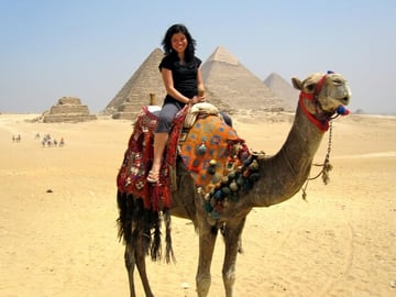 From Cairo : Half Day Tour Around Giza Pyramids By Camel