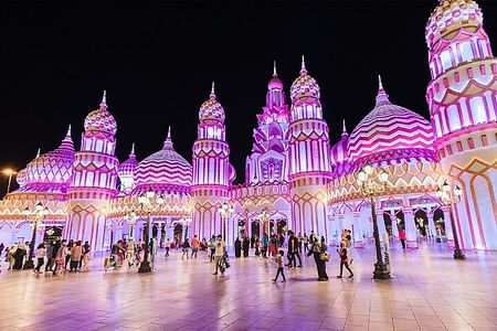Global Village tour with Private transfers