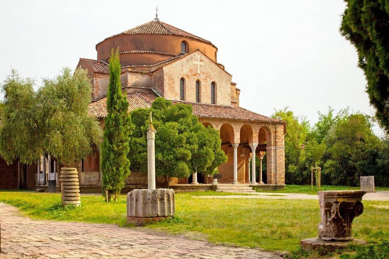 Historic Basilica of Santa Maria Assunta on Torcello Island, Venice