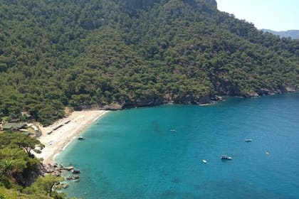 Antalya to Kemer Mega Star Boat Trip with Lunch & Transfers