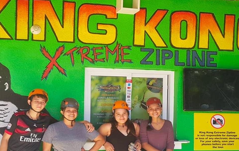 Extreme Zipline Adventure and City Tour in Coxen Hole