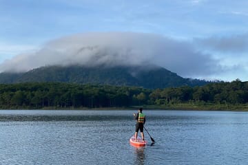 Kayaking and Stand-Up Paddleboarding in Dalat, Vietnam