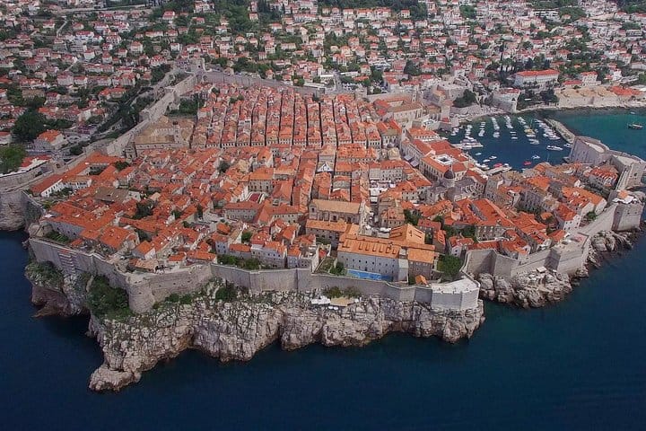 Dubrovnik's old town walls