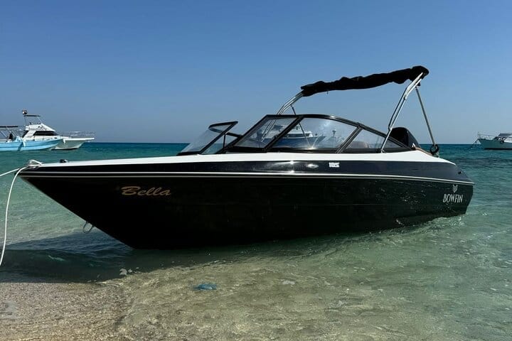 Private Speedboat to Magawish Island ,Snorkeling from Hurghada