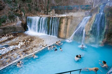 Private Day Trip to Pozar Thermal Baths & Edessa Waterfalls