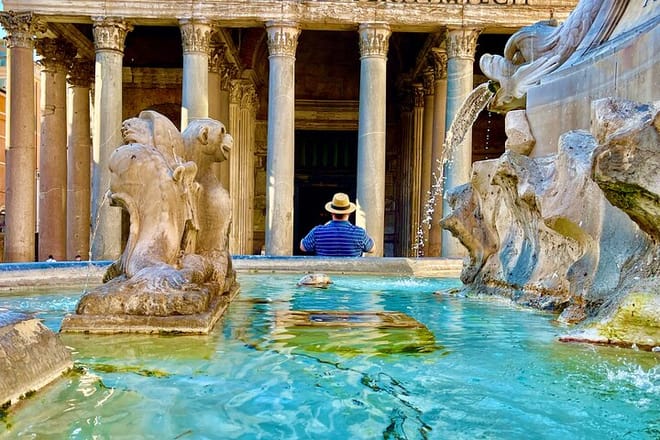 Rome Tiber RiverBoat Ride and Visit the Pantheon at your own pace