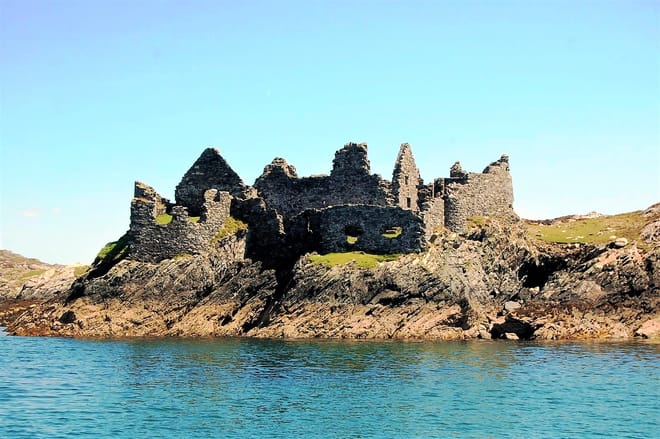 Walking Inishbofin Island including transport from Cleggan. Galway. Self-guided. 2