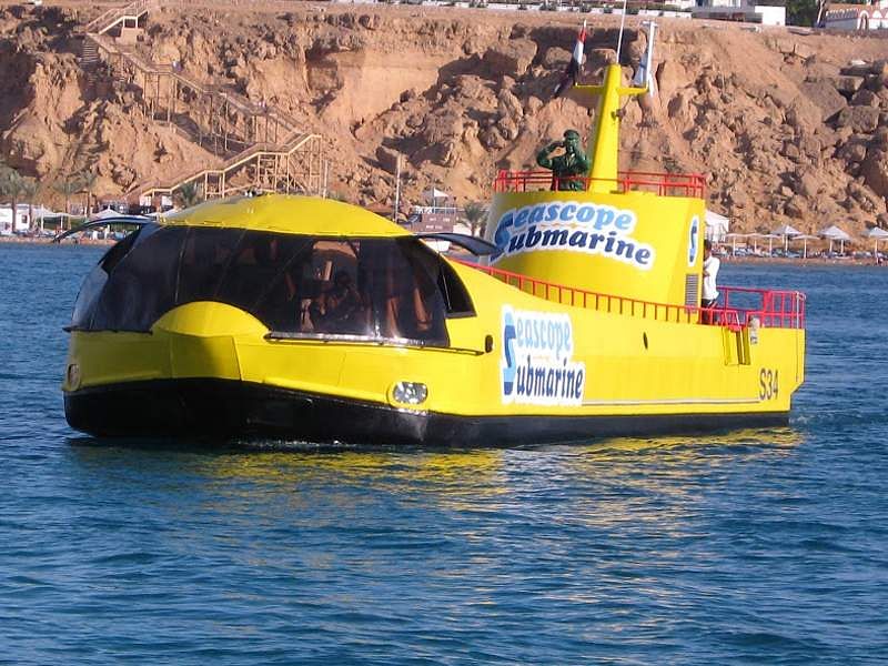 Explore the Red Sea's Coral Reefs on a Semi-Submarine Adventure