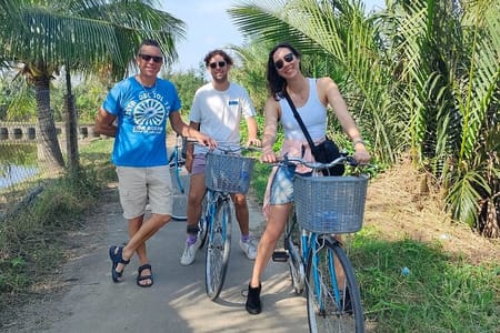 Eco Basket Boat By Bicycle and Vietnamese Set Menu