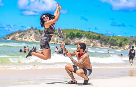 4X4 ATV adventure in Punta Cana to the cenote and Macao beach