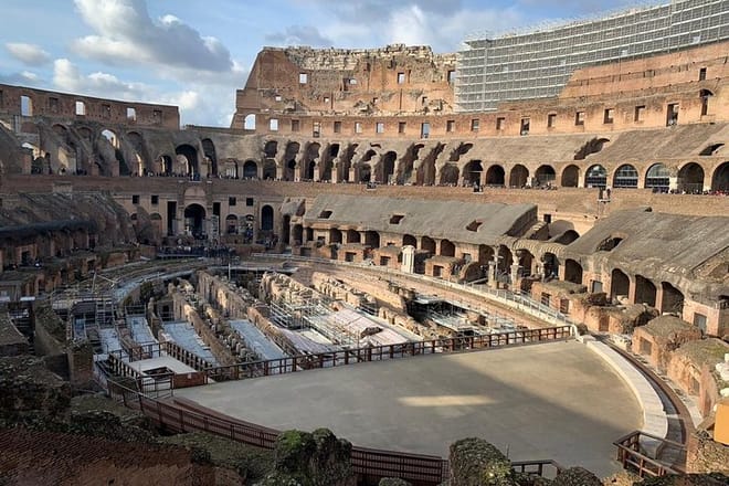Colosseum view inside