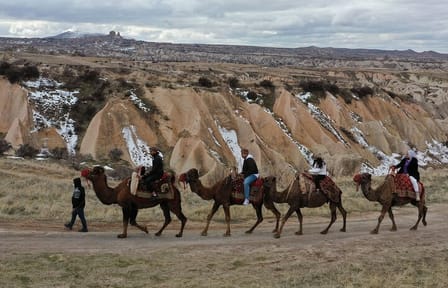 Camel Ride Tour in Göreme, Cappadocia at Sunrise or Sunset