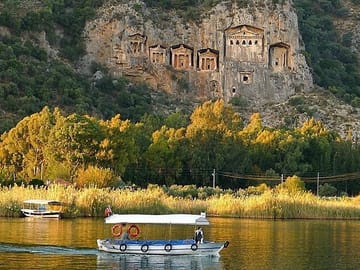 Dalyan Turtle Beach Boat Tour with Mud Bath and Thermal Pool