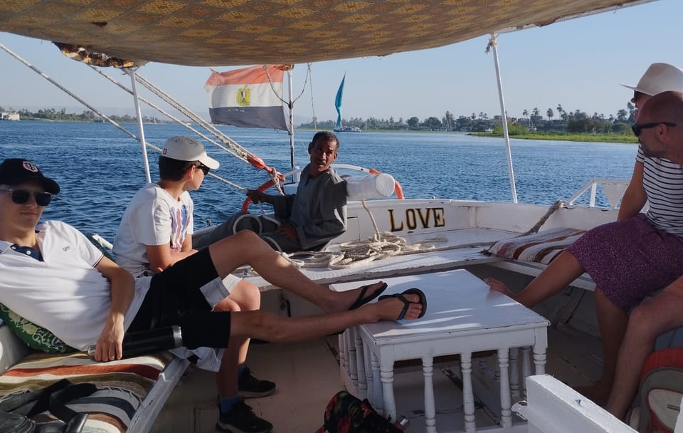 Private Sunset Felucca Sailing Tour on the Nile in Luxor