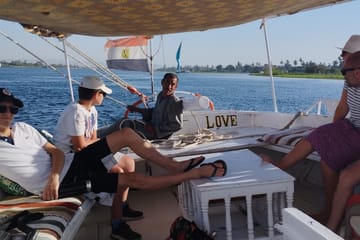 Private Sunset Felucca Sailing Tour on the Nile in Luxor