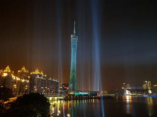 Buffet Dinner at Canton Tower Revolving Restaurant with Pearl River Night Cruise