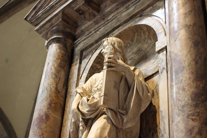 Sculpture inside the Santa Maria del Fiore Cathedral