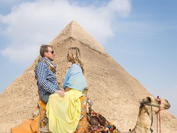 Day trip to Giza Pyramids Citadel & Bazaar